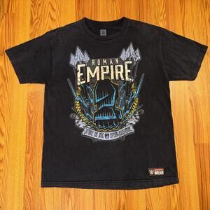 WWE Authentic Wear Roman Empire T Shirt Believe That Size Large Cotton